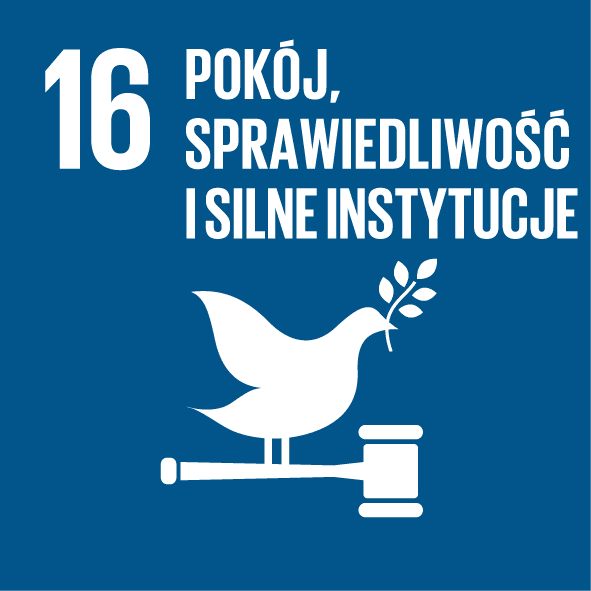 Cel numer 16 - Pokój, sprawiedliwość i silne instytucje